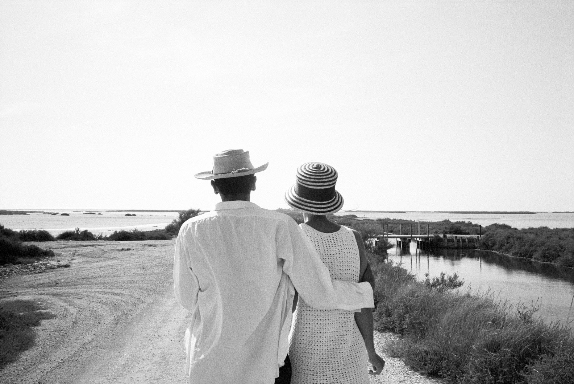 Olivia and Fernando, the Camargue