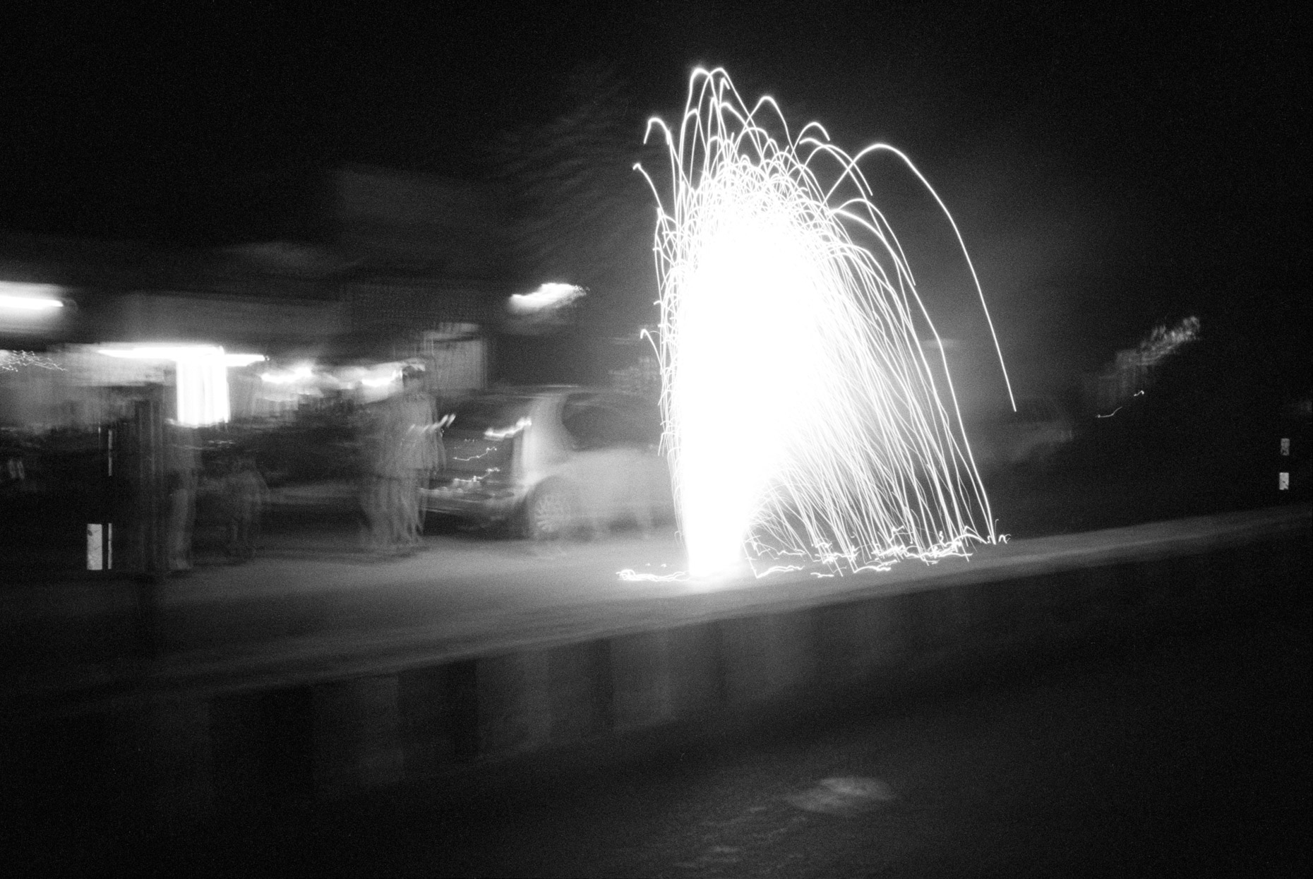 Roadside Fireworks, Delhi